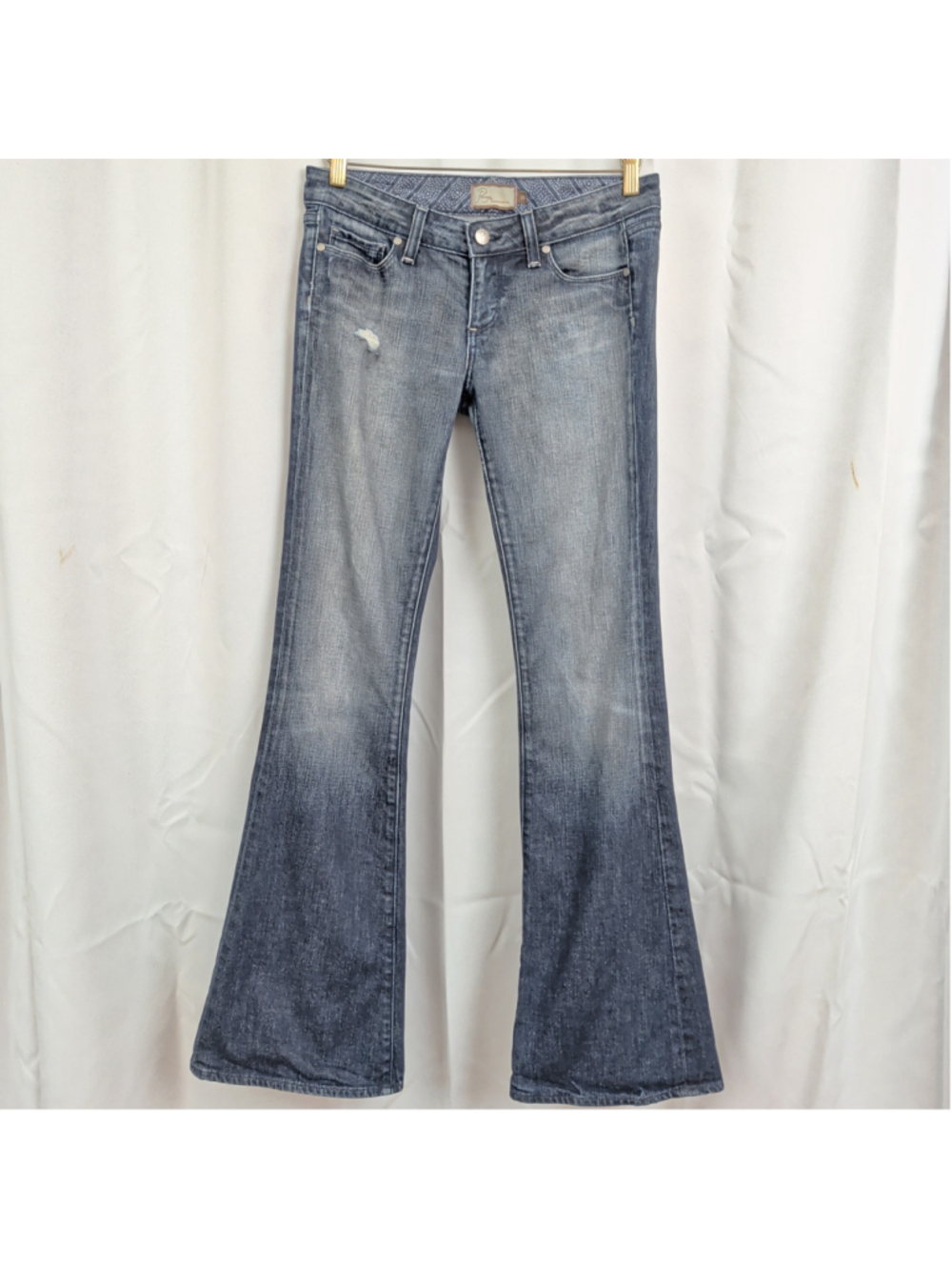 Paige USA Made Canon Flared Canon Jeans 28